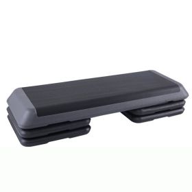 43" Adjustable Aerobic Fitness & Exercise Platform with 4 Risers