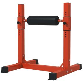 Bulgarian Split Squat Roller for Lower Body Strength Training, Red