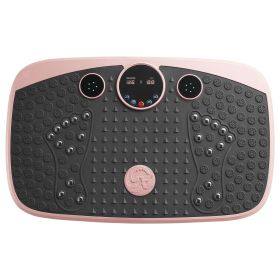 Vibration Plate Whole Body Exercise Machine with Magnetic Acupoints for Lymphatic Drainage and Weight Loss