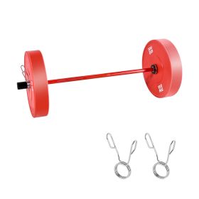 4FT Barbell Bar, Fits 2-Inch Weight Plates