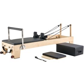 Wooden Pilates Reformer Workout Equipment