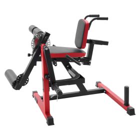 Seated Leg and Curl Machine with Rotary Extensio