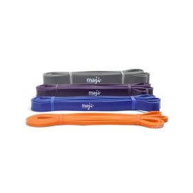 Pack Of Four Full Body Workout Resistance Bands