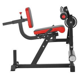 Adjustable Leg Extension and Curl Machine