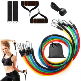 Resistance Bands Set- 11Pcs Up to 100lbs