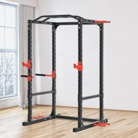 Adjustable Power Tower Dip Station (Option: Black)