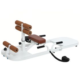 Foldable Sissy Squat, Hip Thrust, and Push Up Workout Equipment (Option: White-890x530x190 mm)