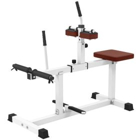 Adjustable Steel Seated Calf Raise Machine (Option: Brown-1090x480x150 mm)