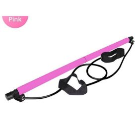 Multifunction Pilates Bar (Option: Pink)