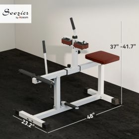 Soozier Seated Calf Raise Equipment (Option: Brown)