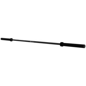 7.2ft Olympic Weight Bar with Rotating Sleeves, Non-Slip Knurling Grip (Option: Black-2250x100x100 mm)