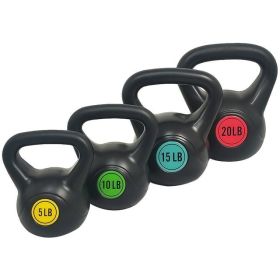 Wide Grip Kettlebell Set, 3-Pieces (size: 50lbs Set)