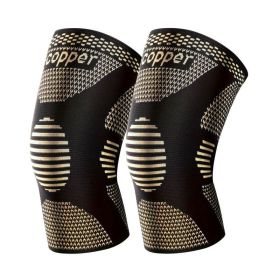 Copper Knee Pads- Ultimate Shock-Absorbing Knee Support (Option: M)